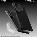 Aulumu S26 Ultra Galaxy Aramid Fiber Magnetic Case | 1500D Ultra Slim Woven | Compatible with MagSafe | Passive Cooling Samsung Galaxy S26 Ultra Case