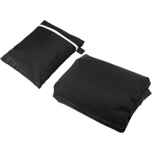 Patio Umbrella Cover with Reflective Silver Layer and Storage Pouch, 190x30x50cm