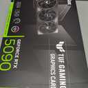 ASUS TUF GeForce RTX 5090 32GB GDDR7 OC Edition Graphics Card, NVIDIA, Desktop (PCIe 5.0, HDMI/DP 2.1, 3.6-Slot, Military-Grade Components, Protective PCB Coating, Axial-tech Fans, Vapor Chamber)