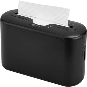 Paper Towel Holder Countertop, Commercial Paper Towel Dispenser, Multifold Trifold Z-Fold Paper Towel Dispenser, Hand Towel Dispenser, Napkin Holder Dispenser for Home Kitchen Restaurant (Blk-5857-black)