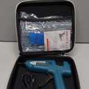 Professional Hot Glue Gun Kit with Case, Full Size Hot Glue Guns Luxury Set with 4Pcs Different Interchangeable Copper Nozzle Set and Glue gun Sticks 12Pcs