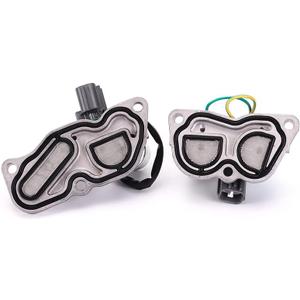 2PCS 28300-PX4-014 28200-PX4-014 Transmission Shift Control & Lock Up Solenoids Compatible with Hon-da Ac-cord 1990-2002, Prel-ude 1992-2001, Ody-ssey 1998