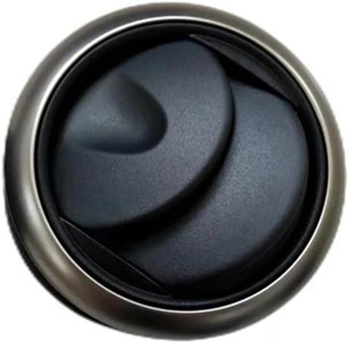 Car Dashboard Vent Grille for Nissan Livna 2007-2015, Air Conditioner Outlet Air Nozzle Baffle 68760CJ100A128 (Silvering Right 1pc)