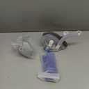 Replacement Full Face CPAP Mask Headgear Set for ResMed Airtouch F20 & Airfit F20, Highlights Secure Seal & Leak-Free with Latest Brown Memory Foam - F20 Mask Large Accessories Supplies (No Elbow)