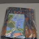 Navy Blue Runner Rug 2x5 for Hallway, Kitchen, Bathroom, Mudroom, Laundry Room, Washable Non Slip Non Skid Rubber Backing Low Pile Stain Resistance