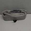 Vatge Closet Curtain for Open Closet, Pleated Folding Curtains for Doorway, Privacy Room Divider for Separation,1 Panel with Tieback, W39 x L78, Grey