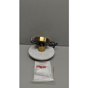 Marble Gold Pendant Light Fixtures Kitchen Island Mini Nordic Ceiling Light Fixture LED Modern Chandelier for Dining Room Bedroom Living Room Bar(1 Pack)