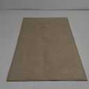 Color&Geometry Front Door Mat Indoor 17"x29", Ultra Non Slip Rubber Backed Dirt Trapper, Low Profile Thin washable, Easy Clean Entry Entryway Rug Door Mat Indoor Entrance, Khaki (Rolled-up NO Creases)