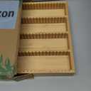 MinBoo Bamboo Coffee Pod Storage Holder Drawer Insert for Counter Compatible Nespresso Vertuo Vertuoline Capsules for Kitchen, Home, Office, Coffee Station