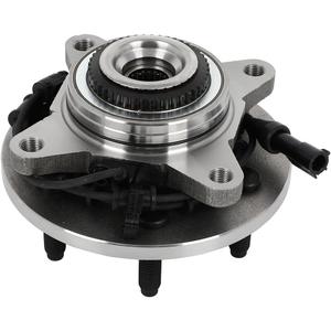 SCITOO 515043 4WD 1PC Wheel hub Bearing Left Right Front for 2000-2006 for Ford Expedition for Lincoln Navigator 6 Lug w/ABS