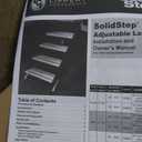 Lippert Components - 791572 Solid Step Triple Step for RV and Travel Trailer Entry Doorway Black 26-inch