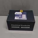 ELECTECK 10 Pack GFCI Outlets 15 Amp, Non-Tamper Resistant, Decor GFI Receptacles with LED Indicator, Ground Fault Circuit Interrupter, Wallplate Included, ETL Listed, White