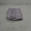 JOLLYVOGUE Lavender Twin Size Comforter Set, 2 Pieces Seersucker Lightweight Fluffy Bedding Set, Twin Ruffle Comforter, All Season Soft Microfiber Shabby Chic Bed Set