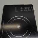 OMEO Portable Induction Cooktop Hot Plate Countertop Burner 1800 Watts Induction Burner with LCD Sensor Touch, LED Display, 10 Temperature Levels, Child Safety Lock, Auto Shutoff Function