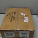 MNEETRUNG Small Bookshelf,3 Tier Industrial Bookcase with Metal Frame and Backboard, Low White Book Shelf, Book case for Small Spaces, Living Room, Bedroom and Home Office