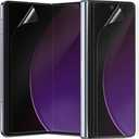[3+3] for Samsung Galaxy Z Fold 7, Clear TPU+EPU Screen Protector [3 Pack Inside + 3 Pack Front] HD Clarity for Ultimate Protection, Scratch Self-Healing, Easy Installation with Alignment Jig