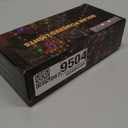 Solar String Lights Outdoor,500 LED 165FT Christmas Lights with 8 Modes and Timer, Remote Control for Holiday Patio Garden Party Decor(Warm White) (Transparent Wire)