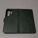 OCASE Compatible with Samsung Galaxy S26 Ultra Wallet Case, PU Leather Flip Folio Case with Card Holders RFID Blocking Kickstand [Shockproof TPU Inner Shell] Protective Phone Cover, Blackish Green