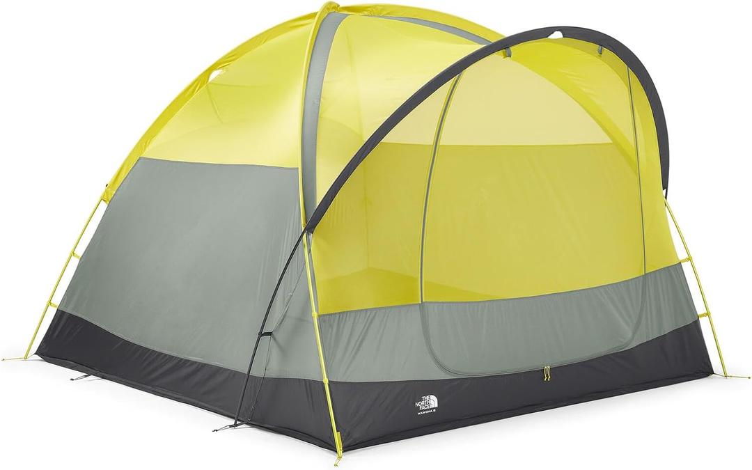 THE NORTH FACE Wawona 6 Tent | Six-Person Camping Tent, Water Repellent, Spacious & Easy to Set Up, Attached Vestibule Area