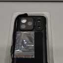 Lanhiem for iPhone 17 Pro Metal Case with Kickstand, Compatible with MagSafe, Built in Tempered Glass Screen Protector, Heavy Duty Shockproof Rugged Phone Cases, Full Body Tough Cover 6.3" (Black)