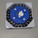 Word Game Family Board Games for Kids & Adults with 2 Modes,220 Topic Categories 24 Letters Pressing Games,Fun Fast-Paced Learning Game with English Pronunciation for Boys Girls Age 3+,35 Cards,Blue