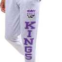 Ultra Game Men's NBA Official Super Soft Team Jogger Sweatpants (Gray, L)