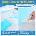 80 Count X-Large Puppy Pads, 28 x 34 in Heavy Duty Dog Pee Pads, Leak-Proof