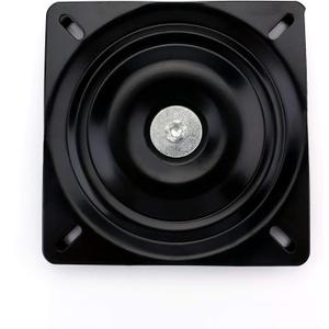 Fasmov 6.15" Heavy Duty Bar Stool Swivel Replacement Seat Swivel Bar Stool Swivel Plate, Chair Swivel Base with Solid Ring of Ball Bearings, Lazy Susan Hardware for Recliner Chair or Furniture