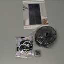 Upgraded Magnetic Thermal Insulated Door Curtain with Perspective Window, Weatherproof Oxford Cloth Filled with Cotton, Fit for Door Size 32" x 80", Doorway Curtains Size 35" x 82" Grey