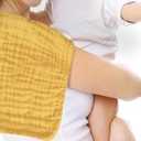 Lovely Care Muslin Burp Cloths for Baby 100% Cotton Burping Cloths for Unisex, Boy, Girl - Large 20'' by 10'' Newborn Essentials Ultra Soft Absorbent Milk Spit Up Rags - 3 Pack