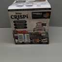 Ninja Crispi Air Fryer, Microwave, Freezer & Dishwasher Safe, Non Toxic Glass Portable Cooking System, 4 QT & 6 Cup Glass Containers with Storage Lids, Easy Meals, Air Fry, Bake, Stone, FN101ST