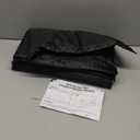 Magnetic Fireplace Cover, Fireplace Blocker Blanket Stops Heat Loss, Adjustable Fireplace Draft Stopper with 12 Magnets for Indoor Iron Frame Black 39" W x 32" H