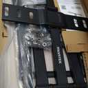 monTEK Ultra Slim TV Wall Mount for 43-90 Inch TVs | 1.1" Thin Low Profile Full Motion Bracket | Dual Swivel Articulating Arms with Tilt | Max VESA 600x400mm | Holds 132lbs | Fits 16"/18" Studs