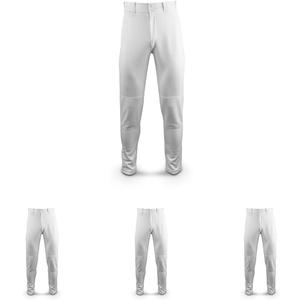 Marucci Men's Standard Adult Elite Apex Baseball Pant (White, S)