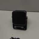 Induction Speaker with Phone Stand 5 in 1 Wireless Induction Bluetooth Audio for iPhone Android Phone Speakers Amplifier with Rechargeable Colorful Light, Birthday Gifts for Men Women Teens (Black)