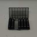 PULIV Weekly Pill Organizer with Large Capacity, Dual Protection Pill Box 7 Day, Arthritis Friendly Pill Case Easy to Open, Medicine Organizer for Vitamins, Medications, Fish Oils, Supplements (Black)