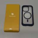 Miracase Magnetic for iPhone 15 Pro Max Case 6.7'' [Compatible with Magsafe] Full-Body Drop Proof Bumper Phone Case for iPhone 15 Pro Max with Built-in 9H Tempered Glass Screen Protector,Blue