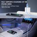 QZIIW 2 Pack Apple USB C Fast Charging Cable 15 FT for iPhone 16 15/16 15 Pro/16 15 Pro max/16 15 Plus,USB A to USB C Car Carplay Cord Compatible Galaxy S25 S24, i Pad Pro 12.9/11,Air 5th/4th Gen