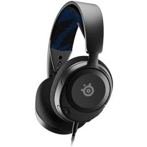 SteelSeries New Arctis Nova 1P Multi-System Gaming wired Headset — Hi-Fi Drivers — 360° Spatial Audio — Comfort Design — Durable — Lightweight—Noise-Cancelling Mic — PS5/PS4, PC, Xbox, Switch - Black