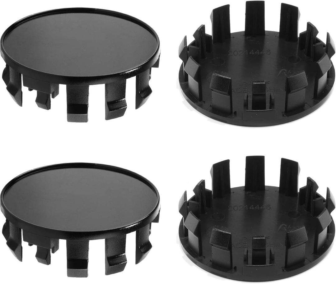 4Pcs Wheel Center Caps for Nissan Titan Armada Wheel Rim Outer 70mm(2.76in) Inner 65mm(2.56in) Black Hub Caps Replacement 40342-EA210