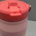 Stanley IceFlow Flip Straw 2.0 Water Bottle 24 oz | Built-In Straw for Travel and Sports | Lightweight and Leak Resistant | Insulated Stainless Steel | BPA-Free | Strawberry Cream