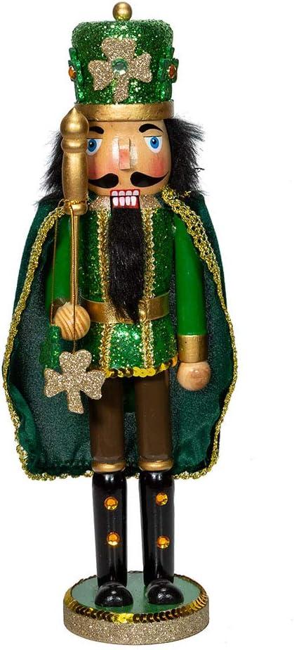 Kurt S. Adler 15-Inch Irish Nutcracker with Cape