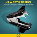 Always23 Staple Remover 3 Pack, Jaw Style- Effortlessly Remove Staples with Precision - Ergonomic Staple Puller Tool - Office and School Essential