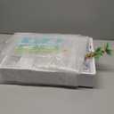 Turtle Tank Aquarium, Tank Terrapin Lake with Water Pump for Pet Turtle Reptile Habitat
