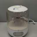 DREO Humidifiers for Bedroom, 3L Top Fill 30H & 26dB Quiet Runtime for Large Room, Cool Mist Ultrasonic Humidifier with Humidity Sensor, Night Light for Home, Baby, Nursery, Plants, New Edition (Pearl White)