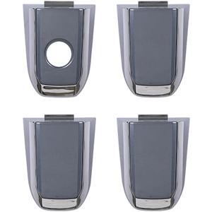 Metallic Gray 1 Lot Exterior Door Handle Cap Trim Compatible with Escalade Tahoe Sierra Yukon 2015-2018