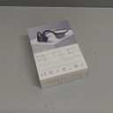 Bone Conduction Headphones, Open Ear Headphones Wireless Bluetooth, 15H Playtime, Dual Stereo Bass Technology, 27g Lightweight Wear, Call Noise Cancellation, IPX6 Waterpoof for Commuting, Walking