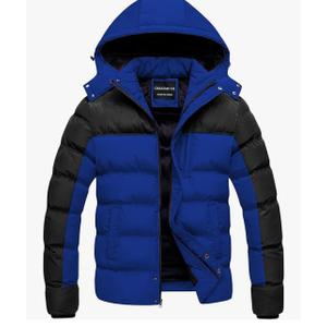 CREATMO US Men's Puffer Jacket Waterproof Winter Parka jacket Warm Thicken Ski Coat Size M