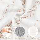 Nakagishi Area Rug Living Room Rugs: 5x7 Large Soft Machine Washable Boho Moroccan FarmNeutral Stain Resistant Indoor Floor Carpet for Bedroom Under Dining Table Home Office Decor-Cream Brown