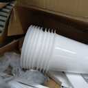 Flower display rack, with 12 Buckets, White 33x39x23.